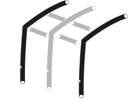 Obelink Mobil 320 Easy Air taglia 4 airtube principale destro/sinistro