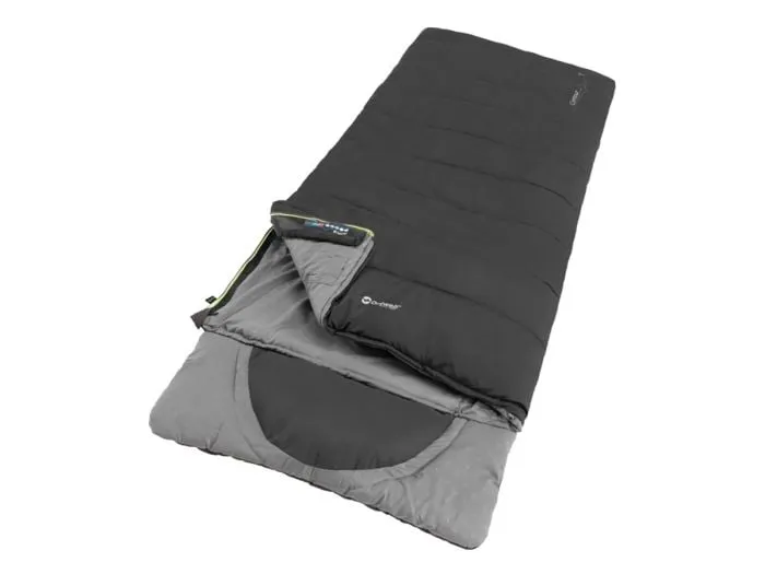 Outwell Contour Midnight Black sacco a pelo - sinistra