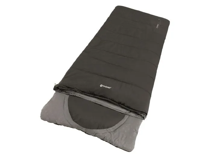 Outwell Contour Midnight Black sacco a pelo - sinistra