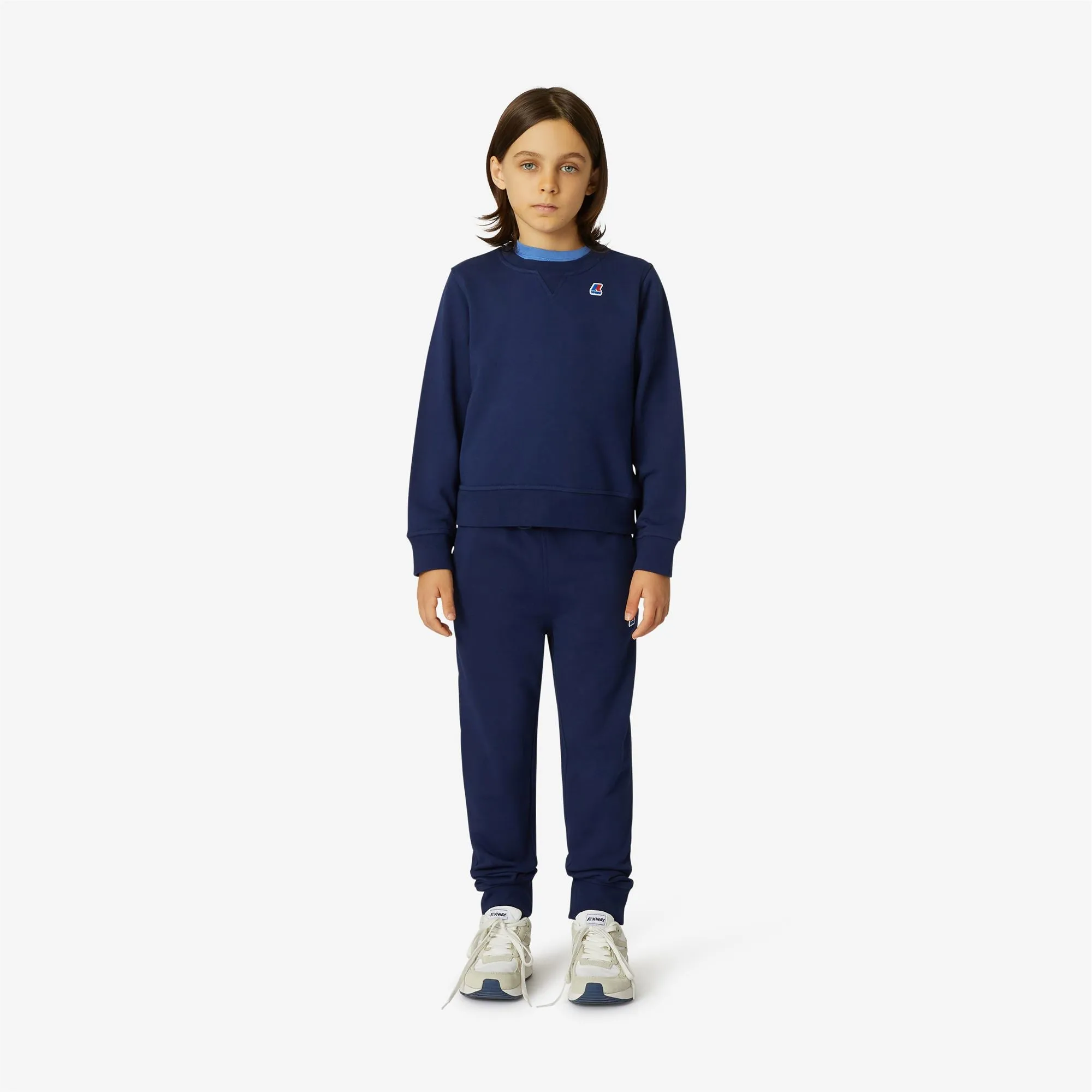P. BAPTISTE FRENCH TERRY Blue Medieval