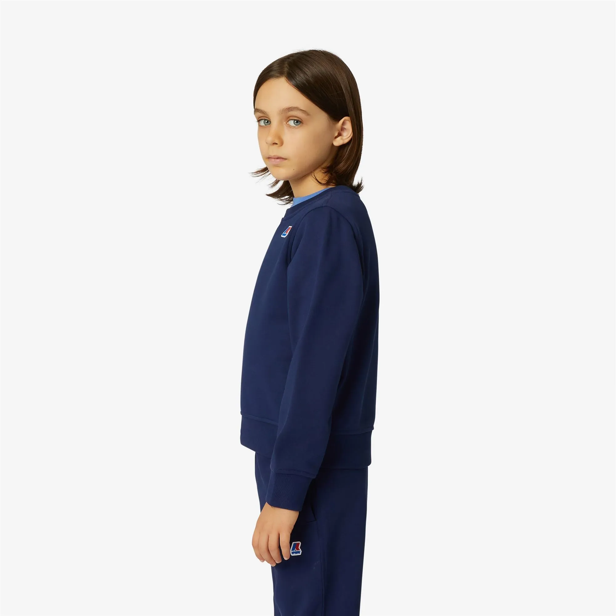 P. BAPTISTE FRENCH TERRY Blue Medieval
