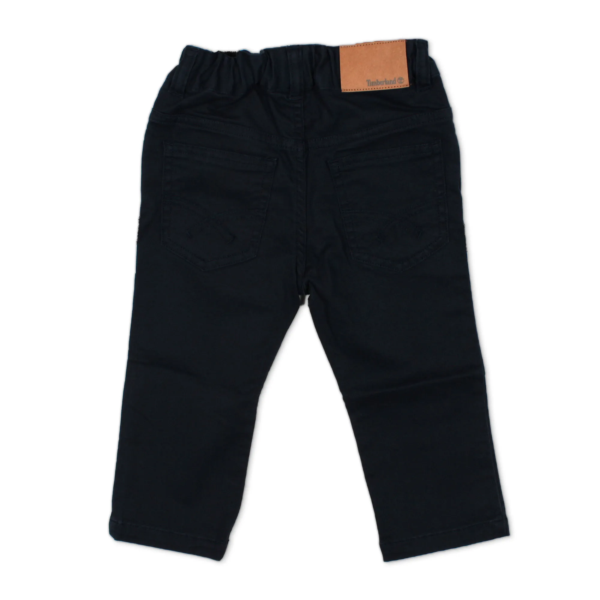 Pantalone Bebè In Denim Blu Scuro