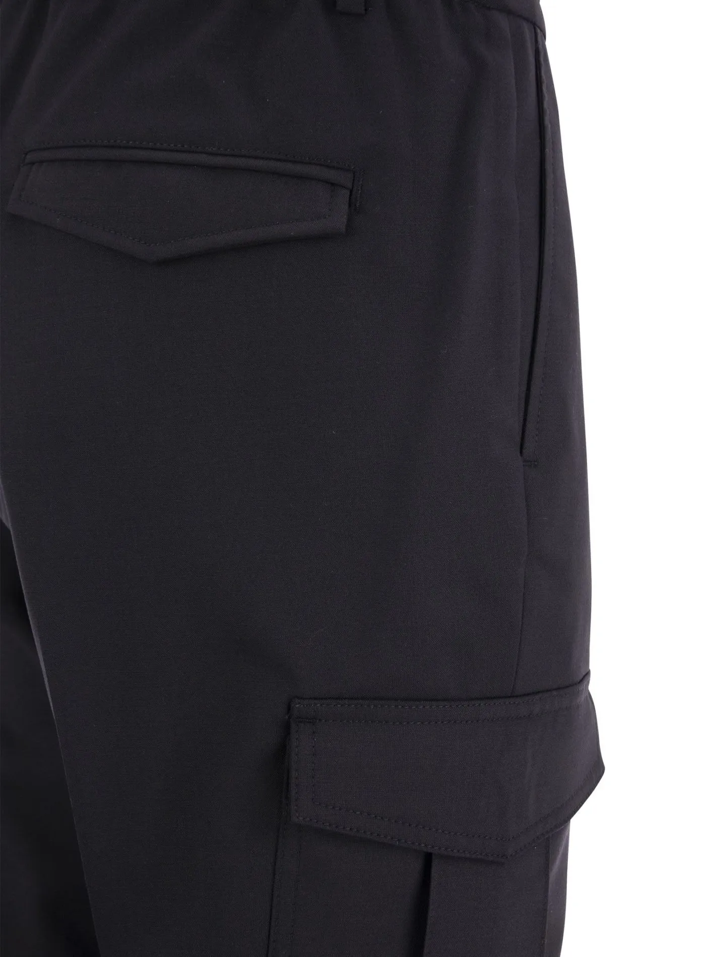 Pantalone cargo con coulisse