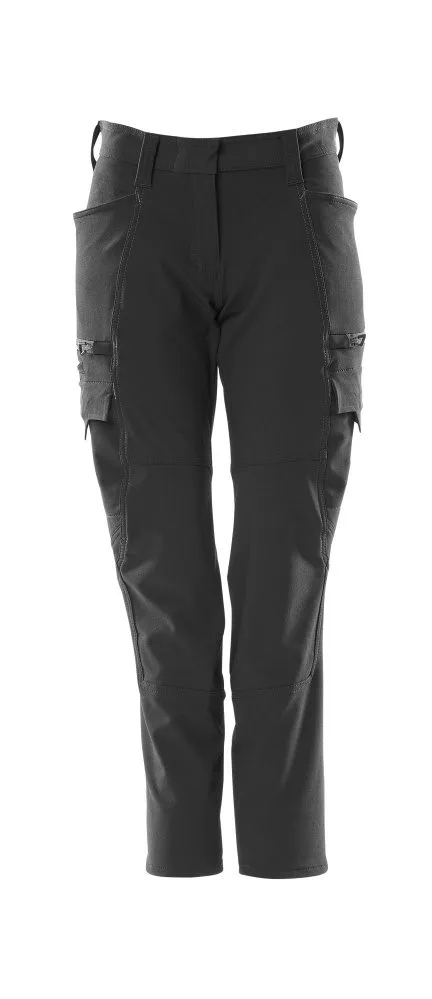 Pantaloni Accelerate - Diamond Nero 12% Elastolefina, 88% Poliestere, lunghezza 82cm Leggero, Idrorepellente 41poll