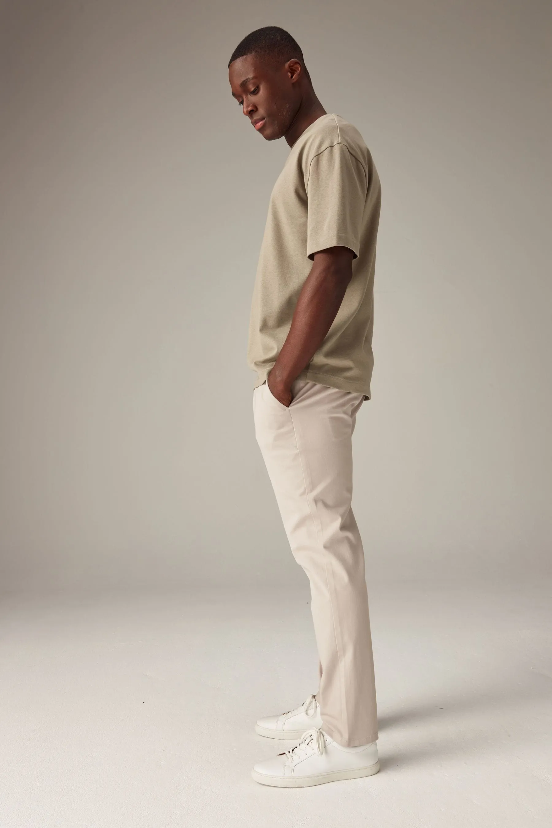 Pantaloni chino slim elasticizzati Pantaloni 2 Confezione