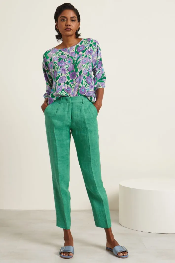 Pantaloni con pinces