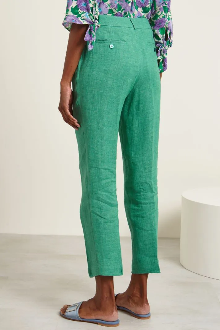 Pantaloni con pinces