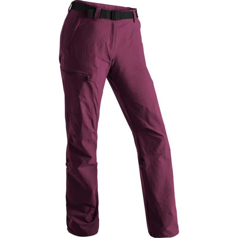 Pantaloni da trekking da donna MAIER SPORTS Lulaka (vino ciliegia)