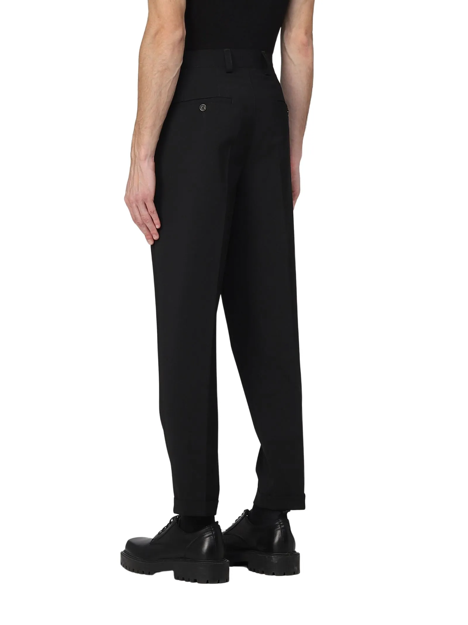 Pantaloni in Fresco Lana