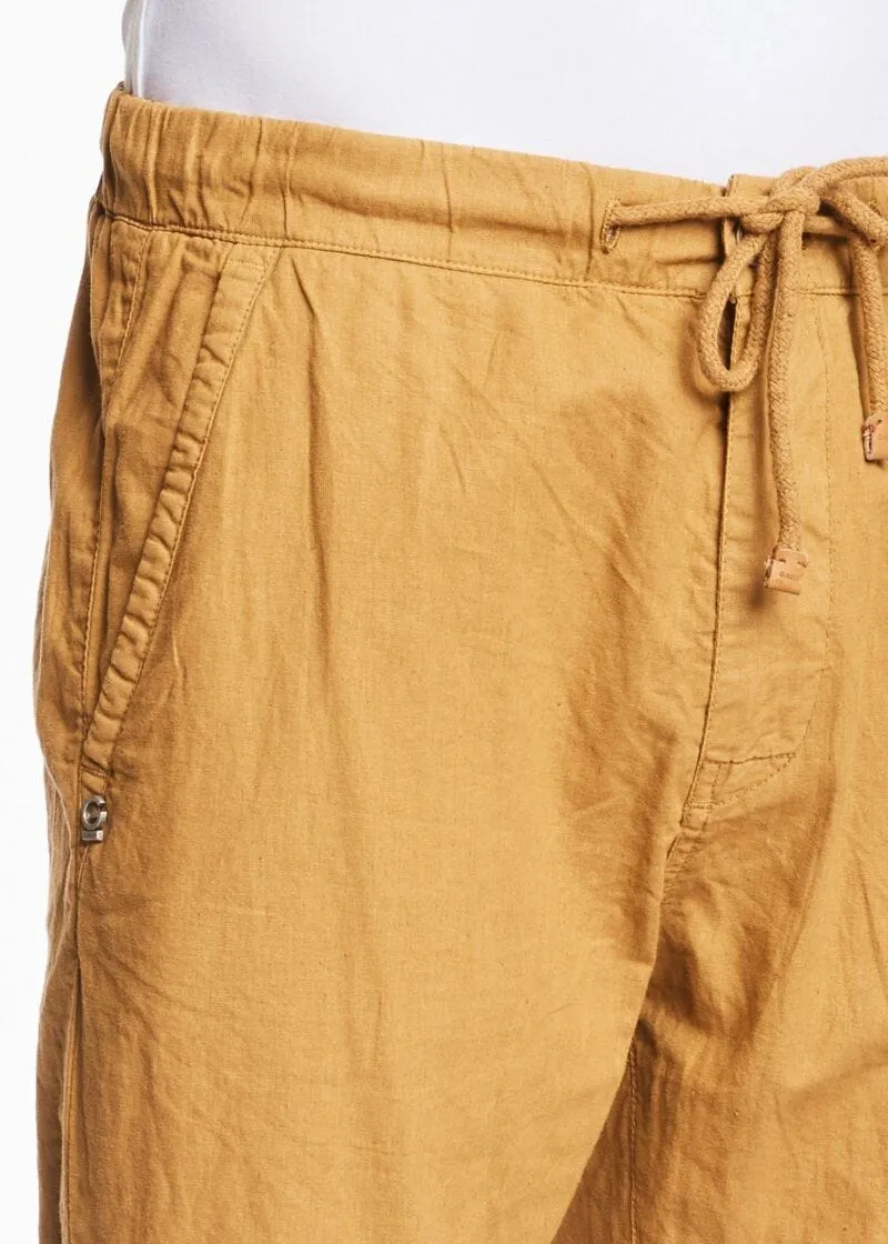 Pantaloni in misto lino