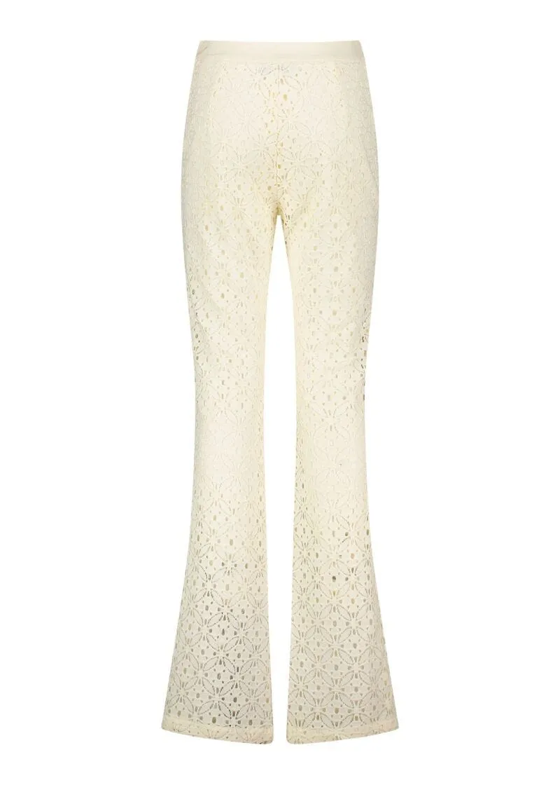 Pantaloni in pizzo
