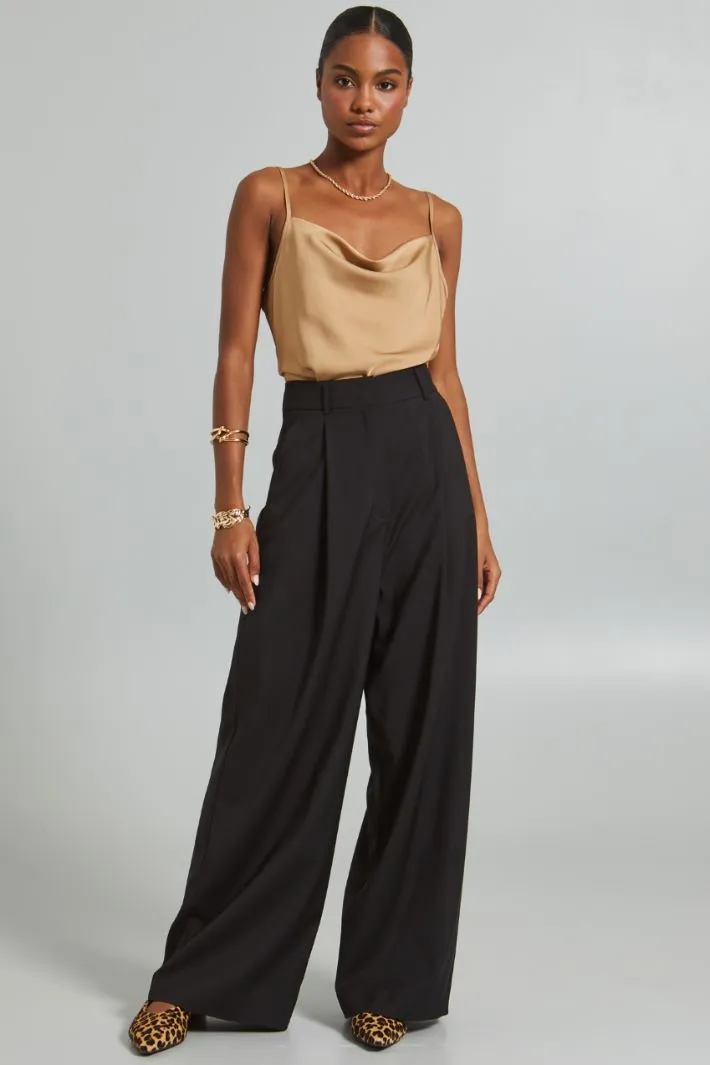 Pantaloni in tela di lana