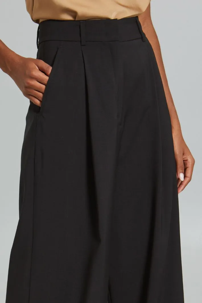 Pantaloni in tela di lana