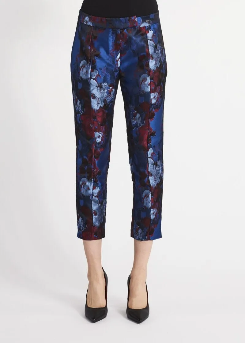 Pantaloni jacquard a sigaretta
