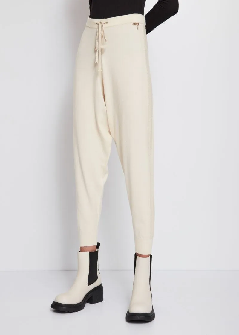 Pantaloni jogging in maglia