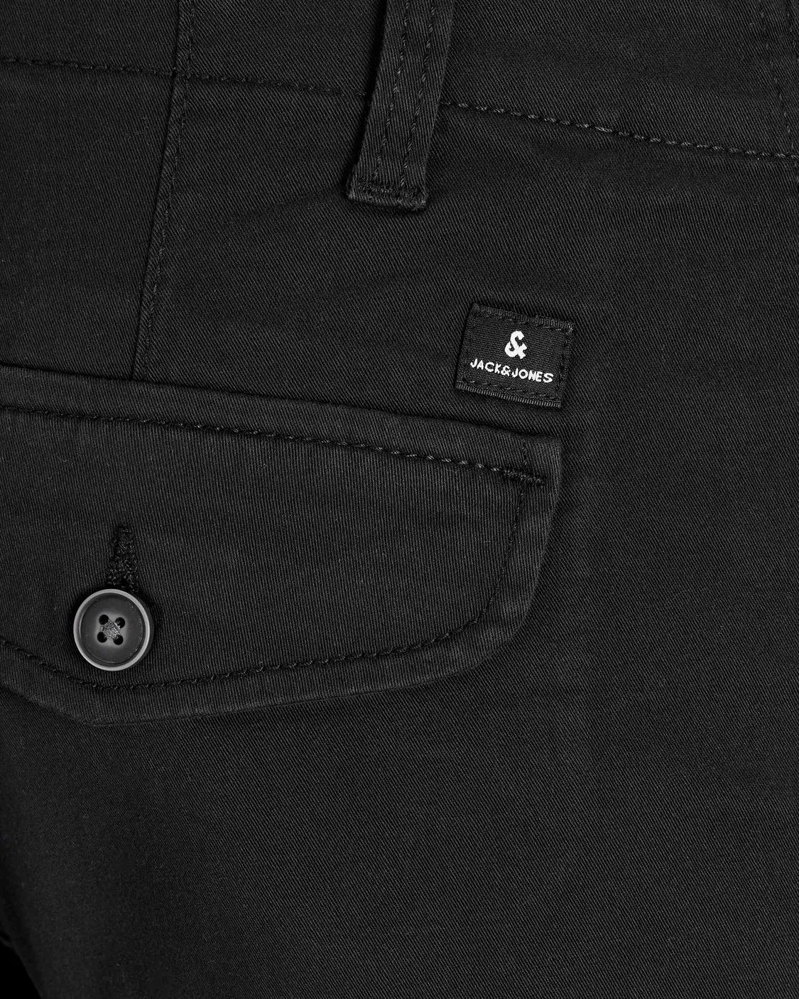 Pantaloni slim Jack Jones JPSTPAUL JJFLAKE CARGO NOOS Nero
