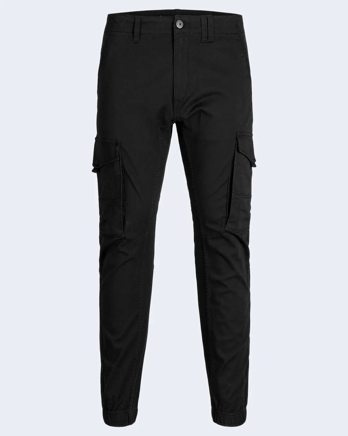 Pantaloni slim Jack Jones JPSTPAUL JJFLAKE CARGO NOOS Nero
