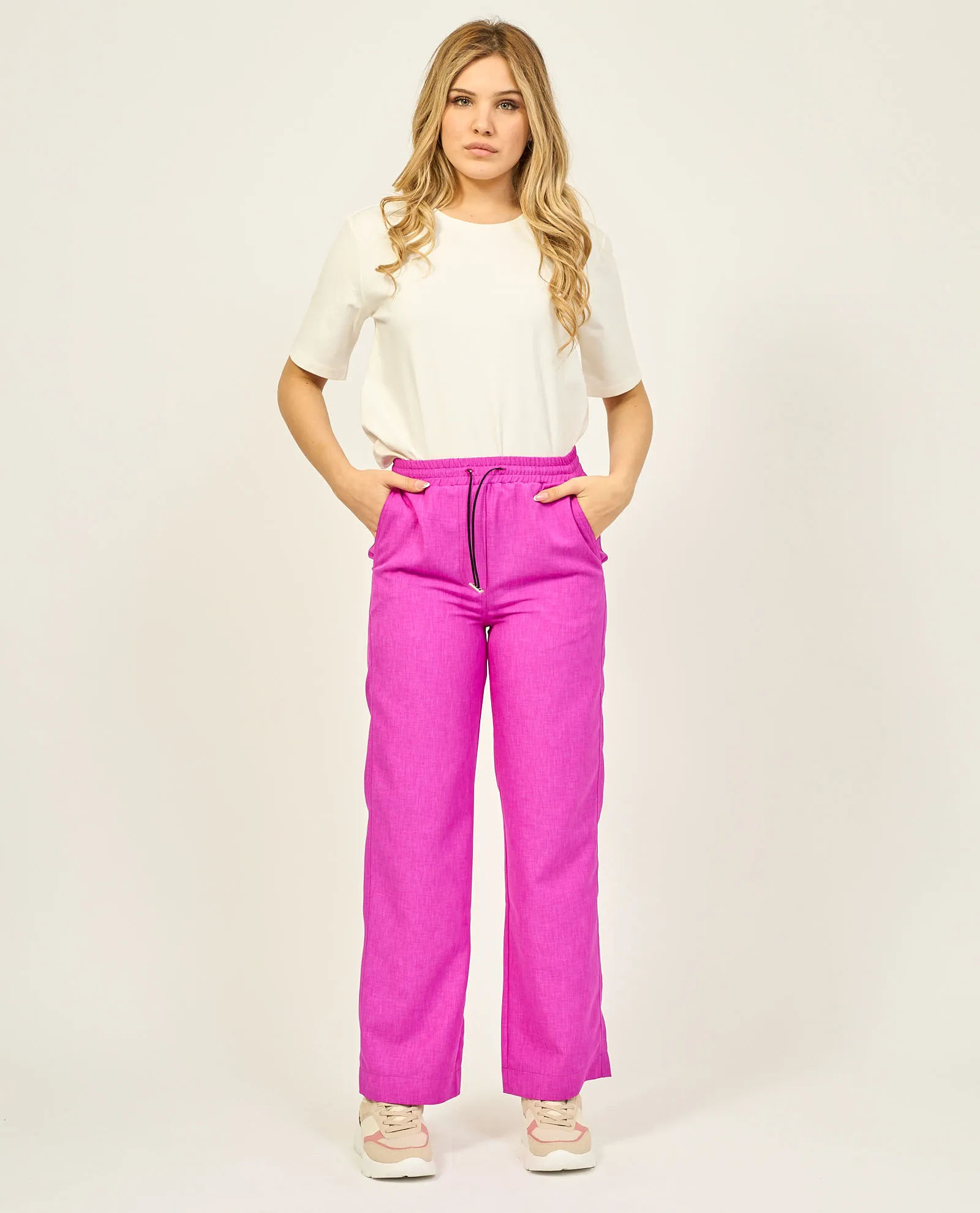 Pantaloni sportivi Jijil con coulisse ed elastico
