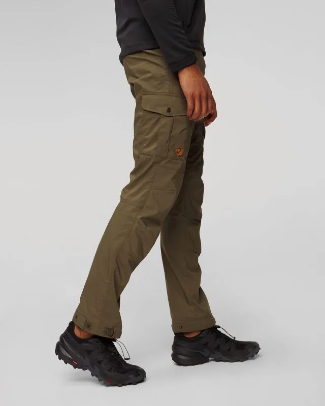 Pantaloni verdi da trekking da uomo Fjallraven Vidda Pro Lite Trousers M