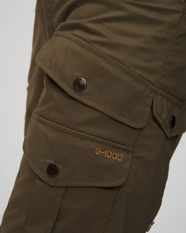 Pantaloni verdi da trekking da uomo Fjallraven Vidda Pro Lite Trousers M