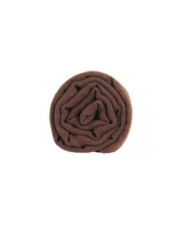 Pashmina extra morbida in cashmere Cioccolato