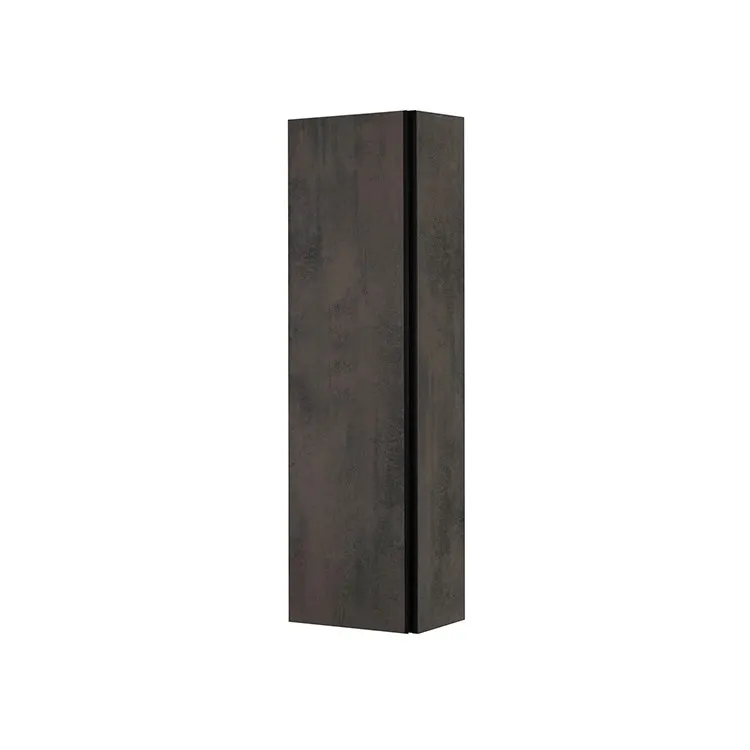 Pensile da bagno sospeso grigio ossido 40x135cm Oxid Feridras 