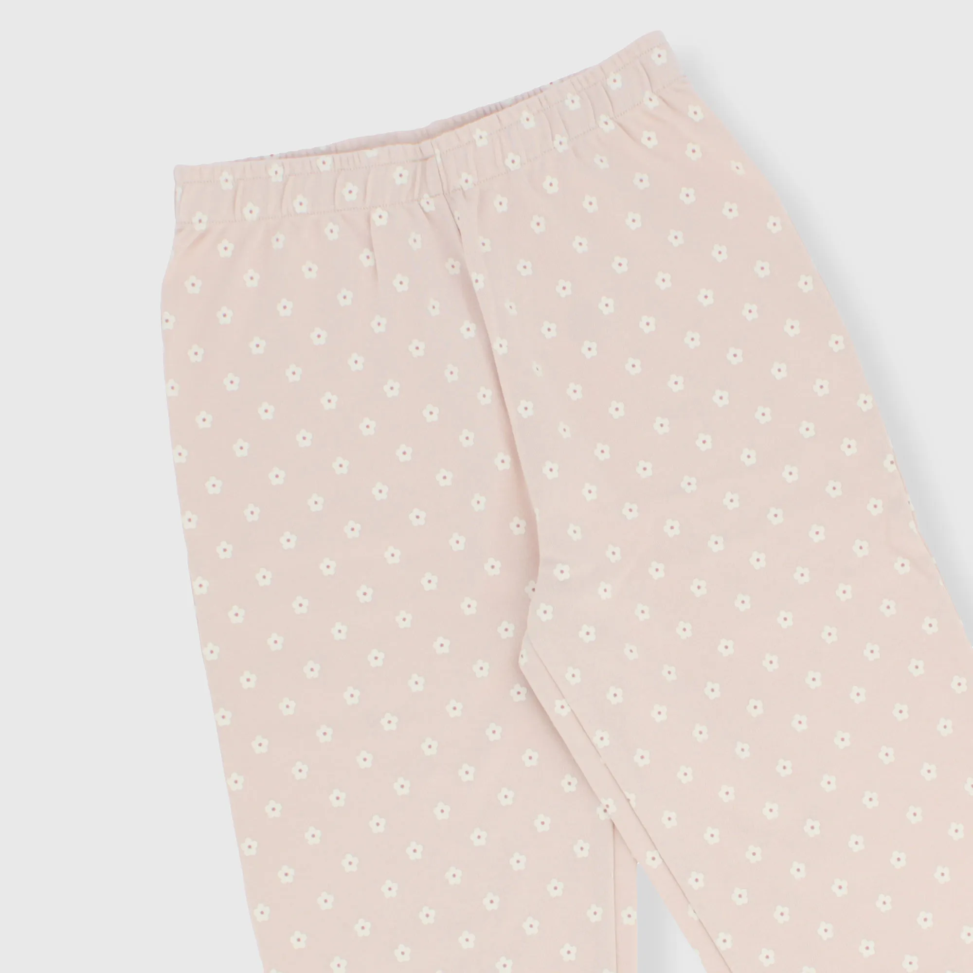 Pigiama in caldo cotone da bambina, ROSA            