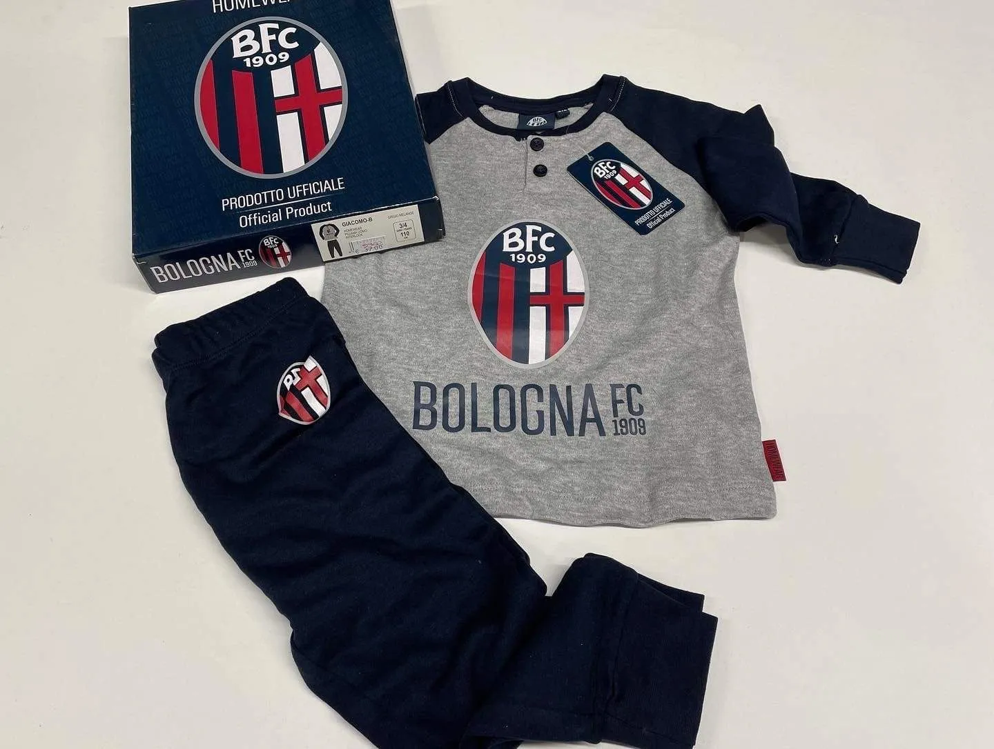 Pigiama ragazzo/a del Bologna FC 1909 Ufficiale
