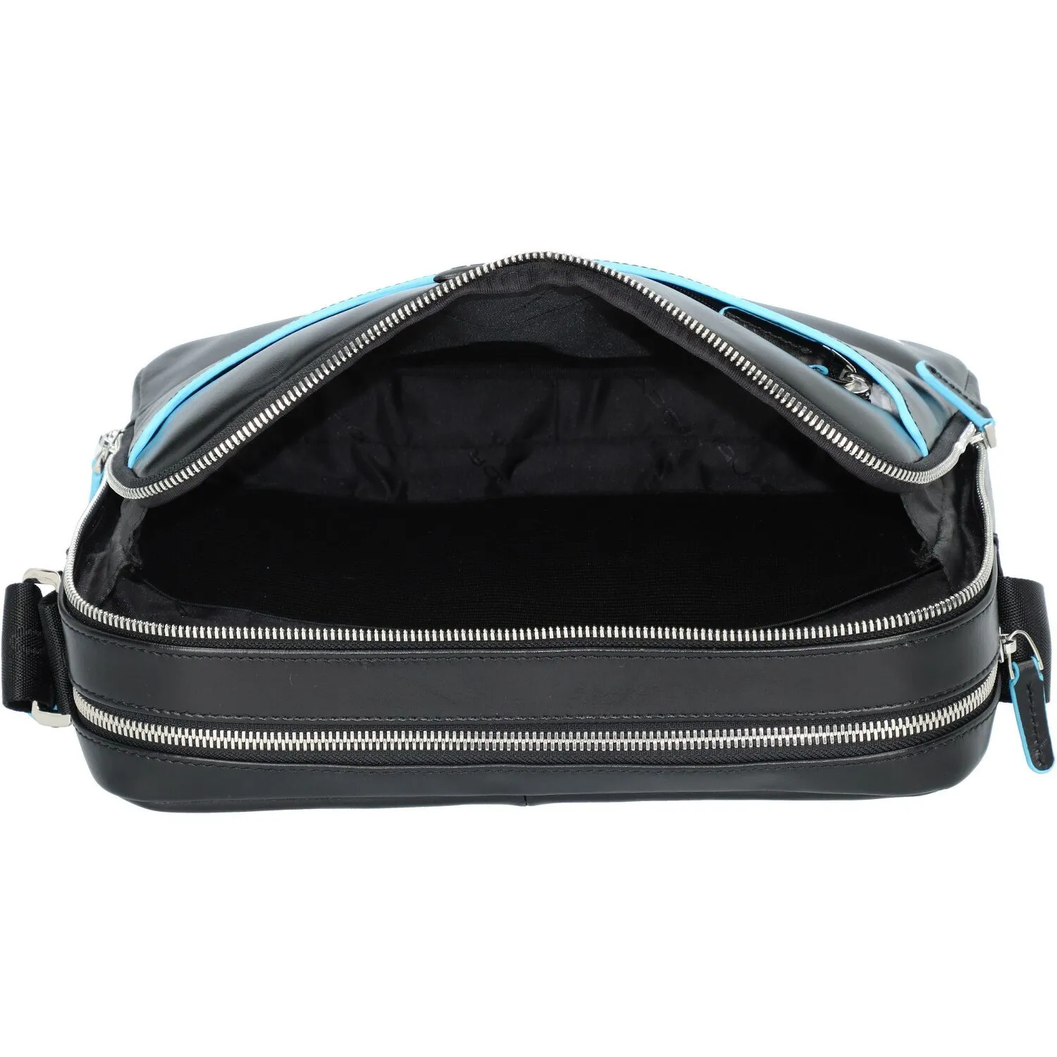 Piquadro Cartella quadrata blu 22 cm