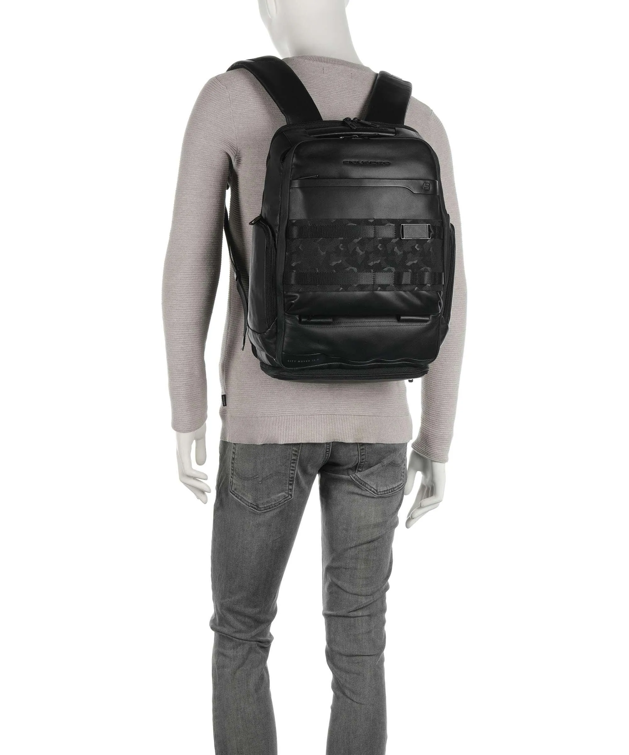  Piquadro FXP Zaino 15″ pelle bovina nero  