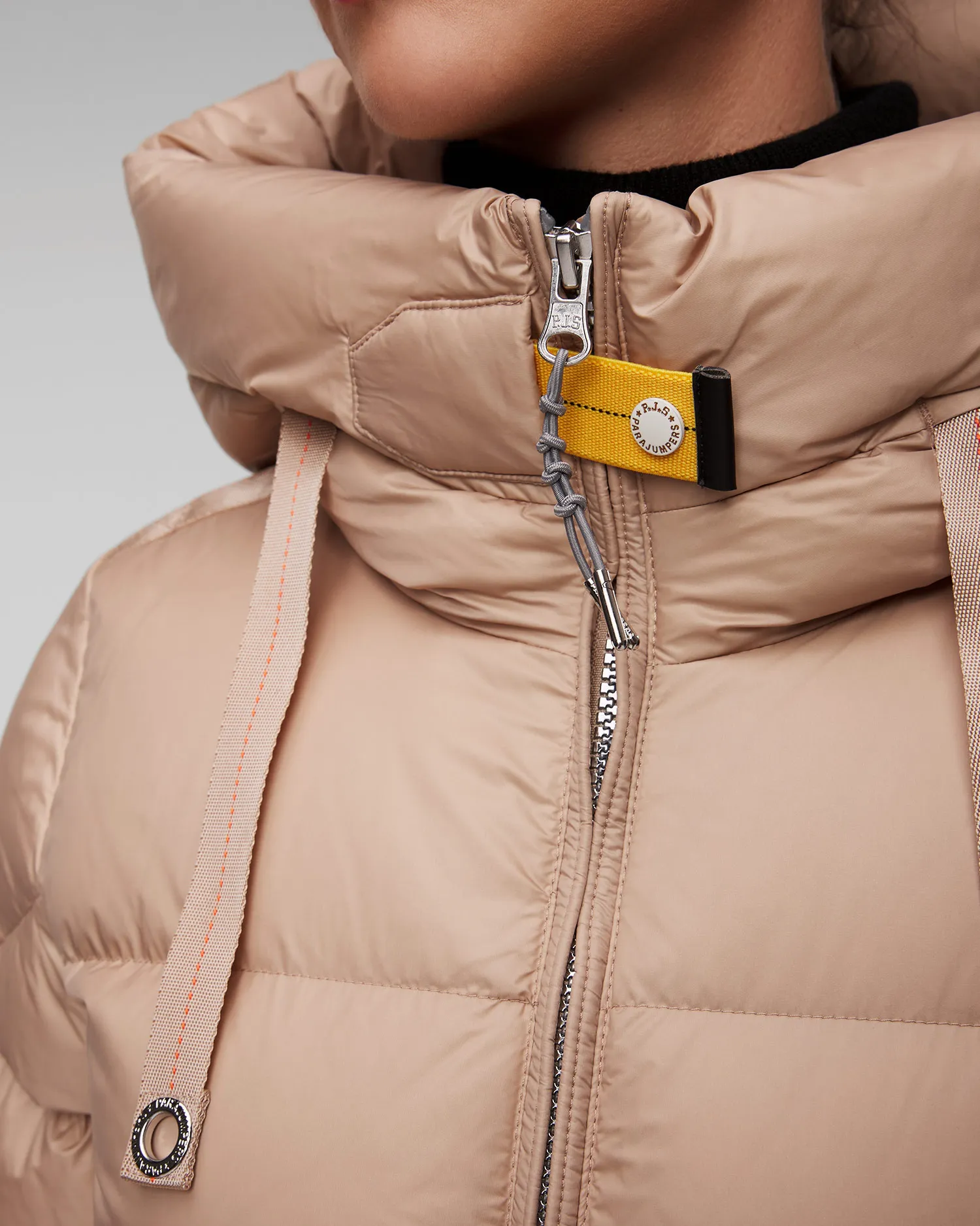 Piumino beige da donna Parajumpers Janet 24WMPWPUHY33-253