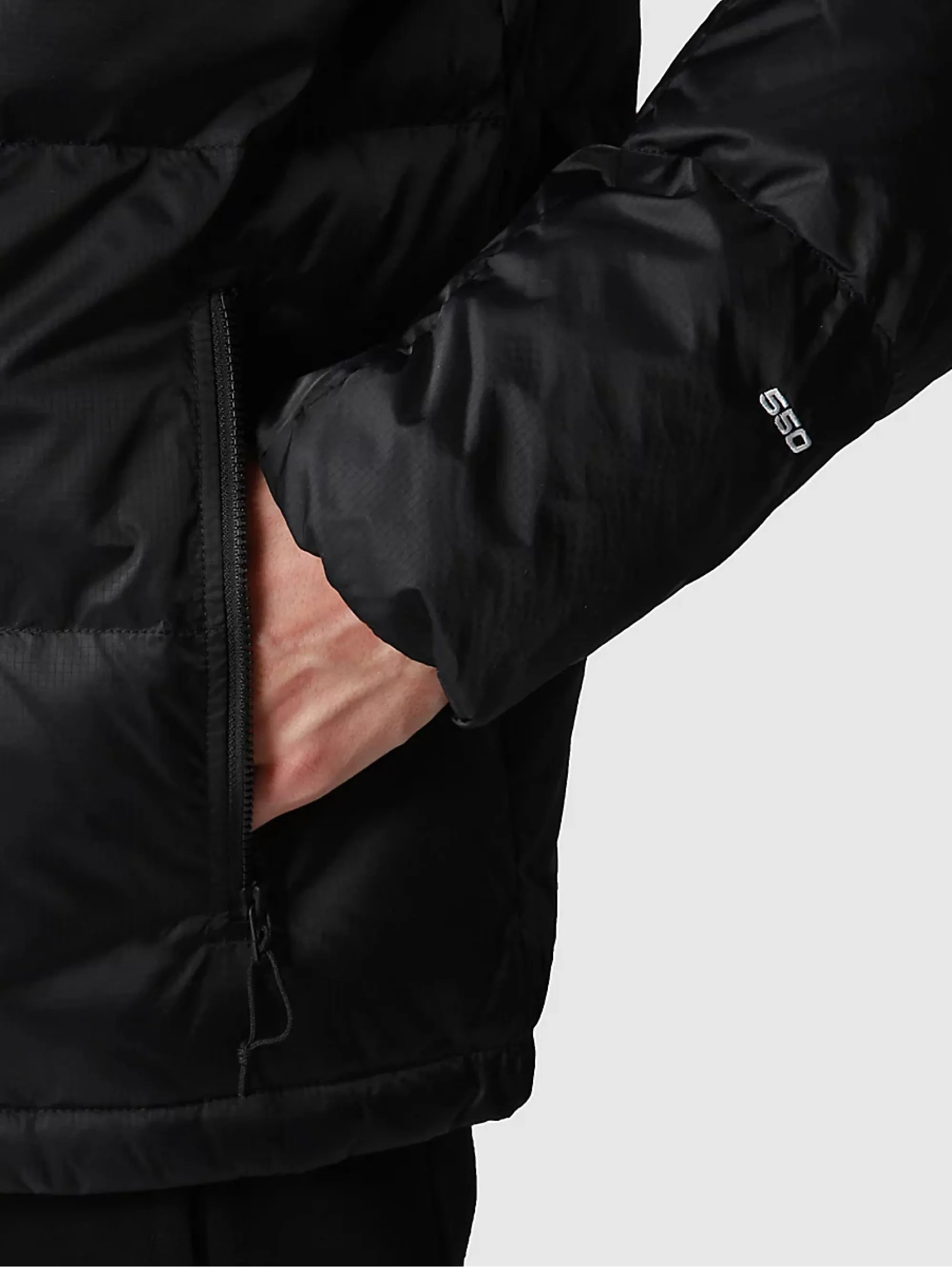 Piumino con Imbottitura Sostenibile Leggera Nero