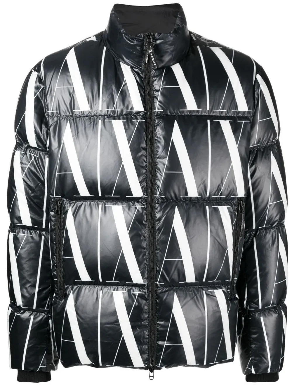 PIUMINO CON LOGO ALL-OVER