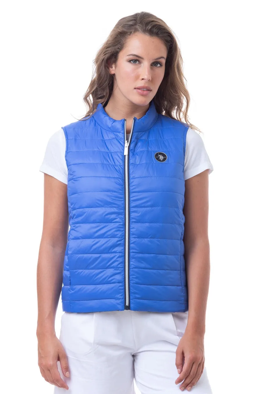 Piumino smanicato double face da donna U.S. Polo Assn.