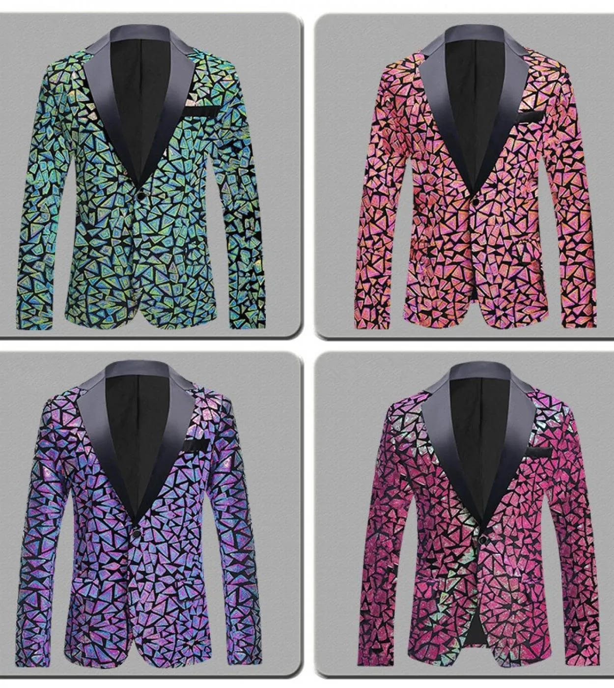 Plyesxale 2022 Nuovo Arrivo Mens Giacca di Paillettes Scintillio Costume Homme Cantante Host Fase Blazer Prom Partito Degli Uomi