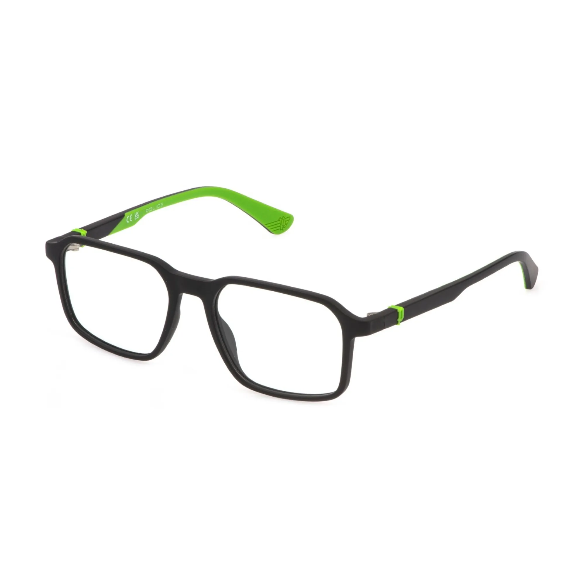   Police VK143 - 0U28 Nero Opaco | Occhiale Da Vista Bambino Unisex 