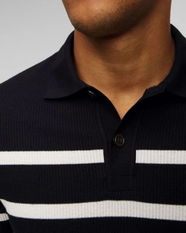 Polo in maglia a righe da uomo Paul&Shark