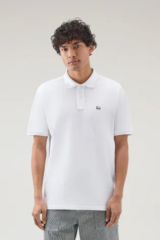 Polo in piquet di puro cotone                                                                                                   