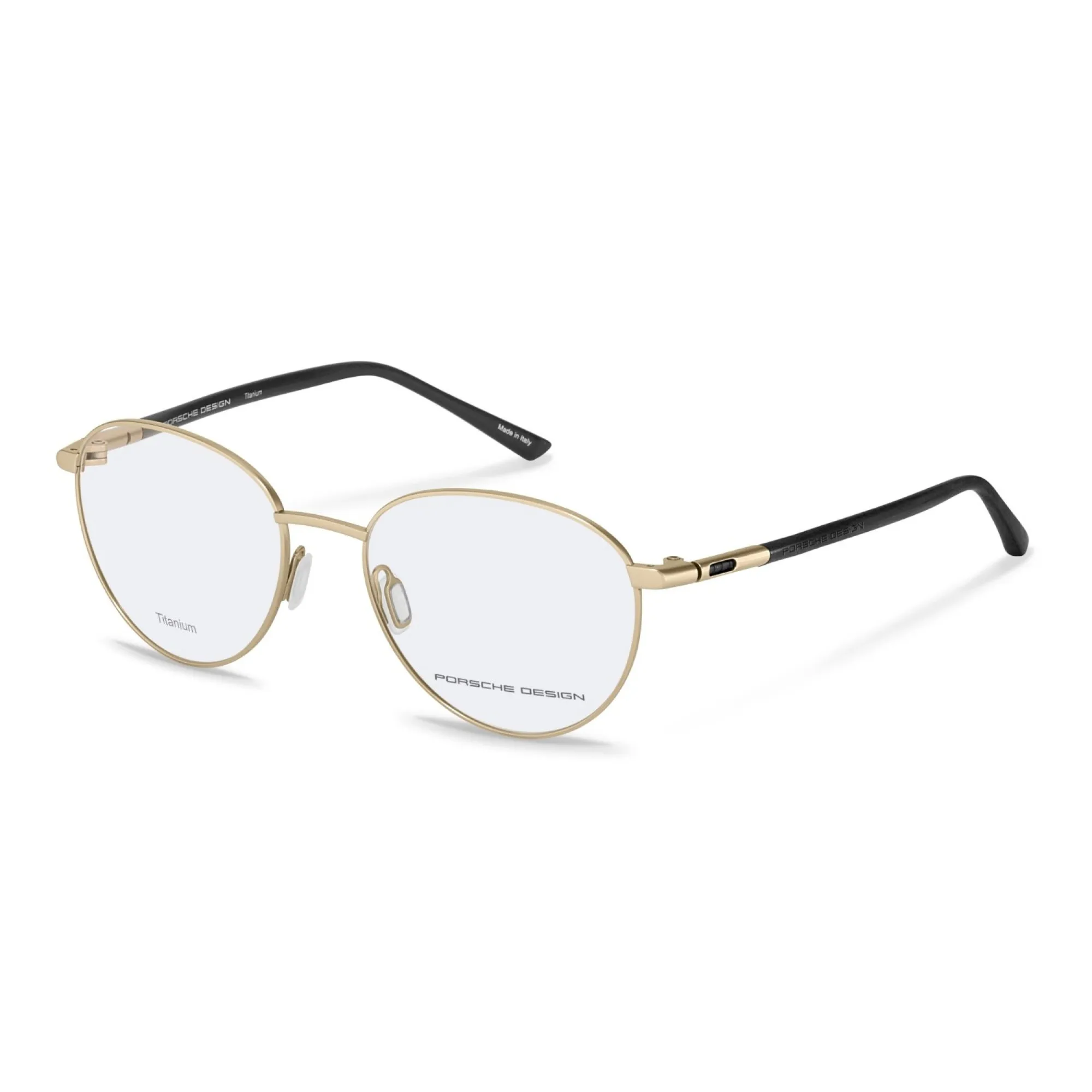   Porsche P8767 - D000 Oro/nero | Occhiale Da Vista Uomo 