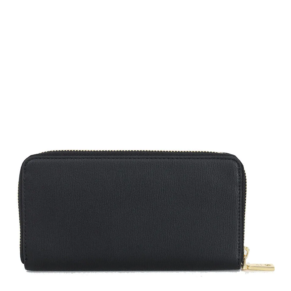 Portafoglio Donna Zip Around LOVE MOSCHINO linea Hollies colore Nero