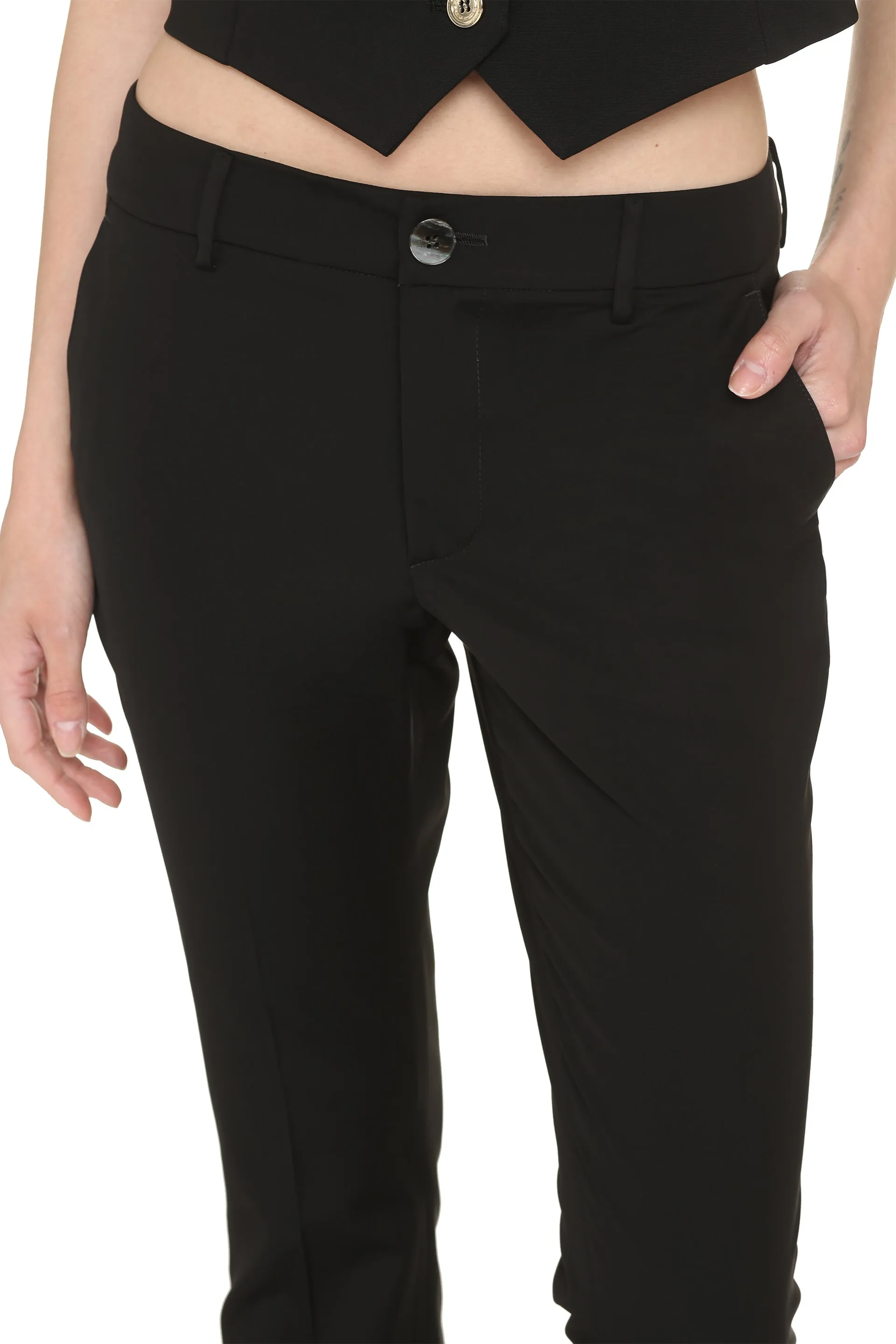 PT01 Pantaloni Torino Pantaloni Elsa in viscosa