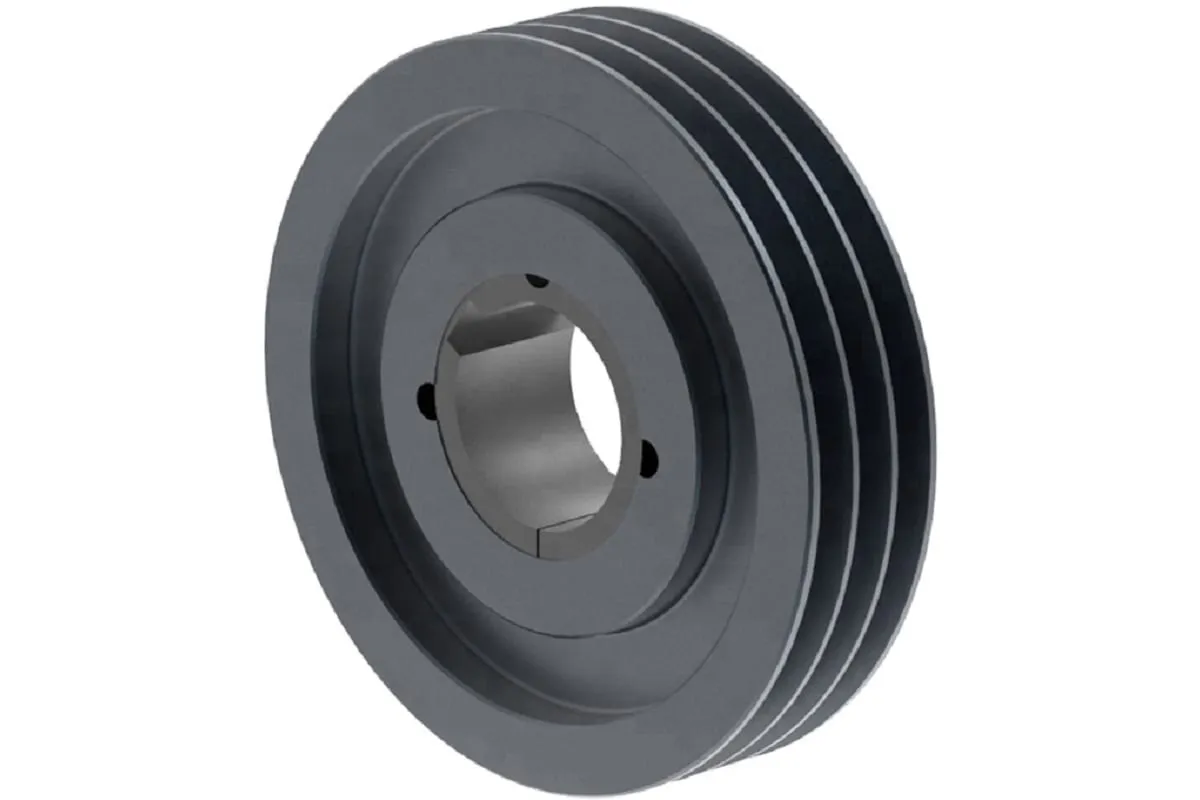 Puleggia per cinghie a V OPTIBELT, 3 denti, foro 60mm, in Ghisa