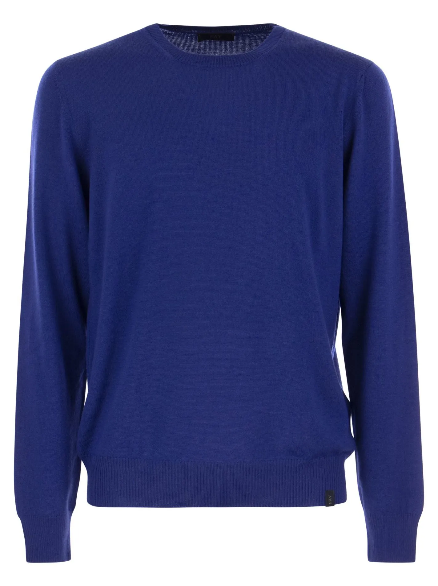 Pull girocollo in lana