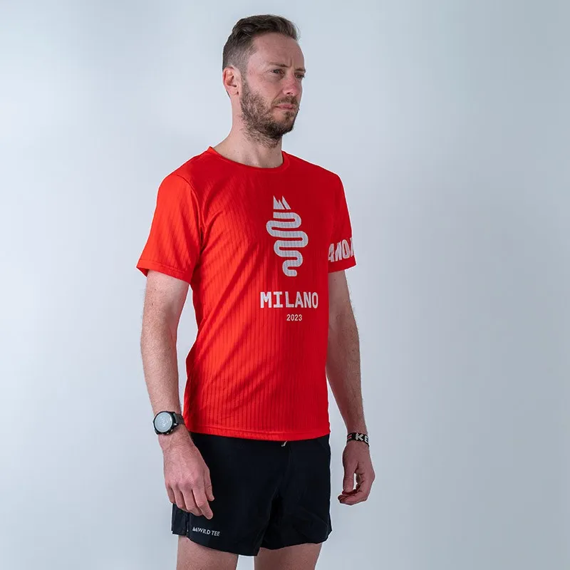 Race Maratona Milano Maglietta Uomo