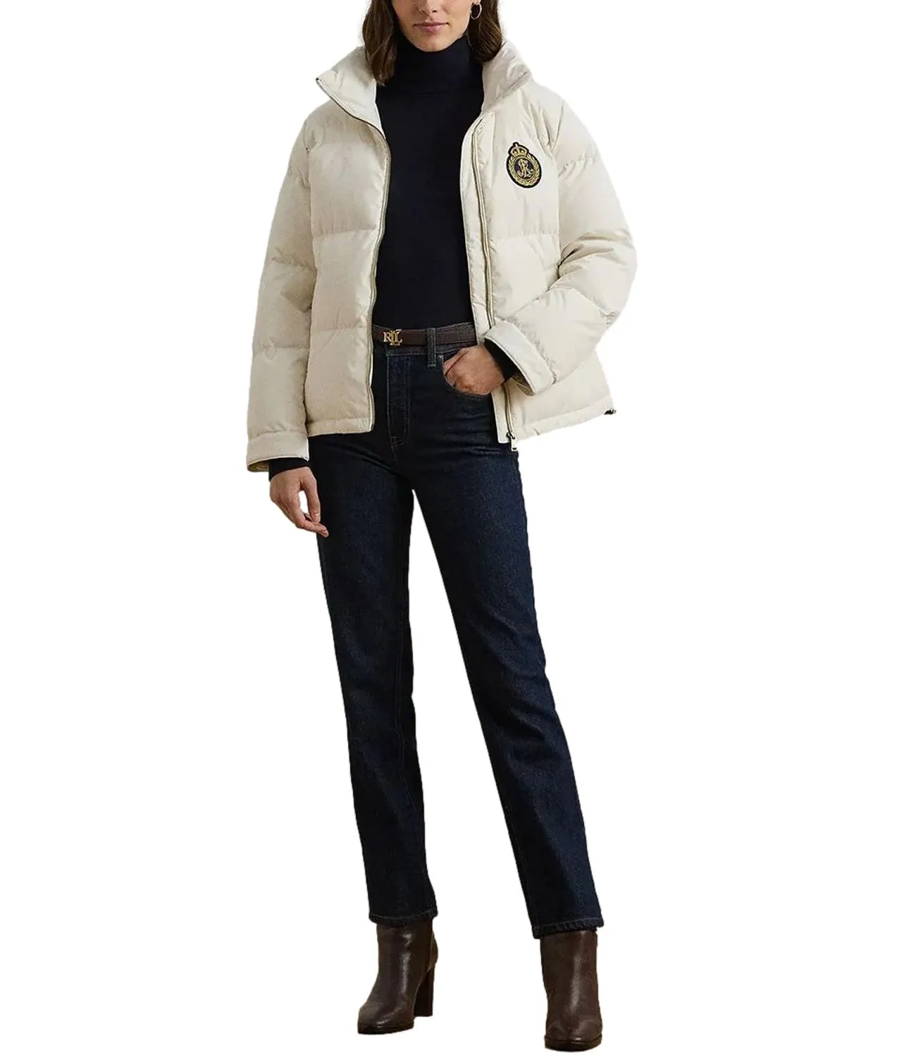 RALPH LAUREN Ralph Lauren Giubbino Crema Donna