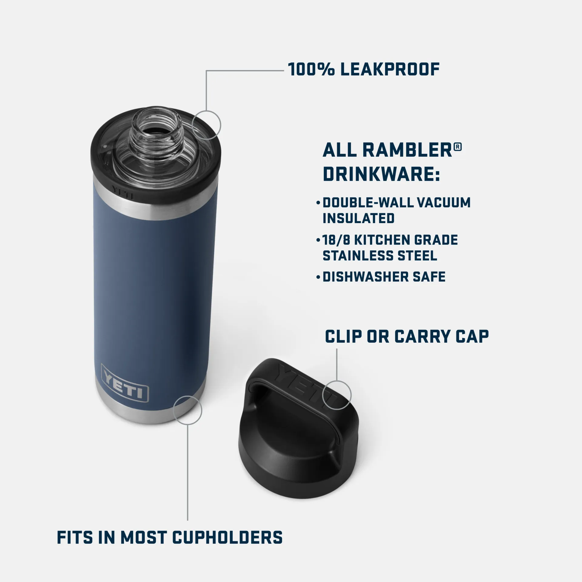 Rambler 18 Oz Bottle Chug