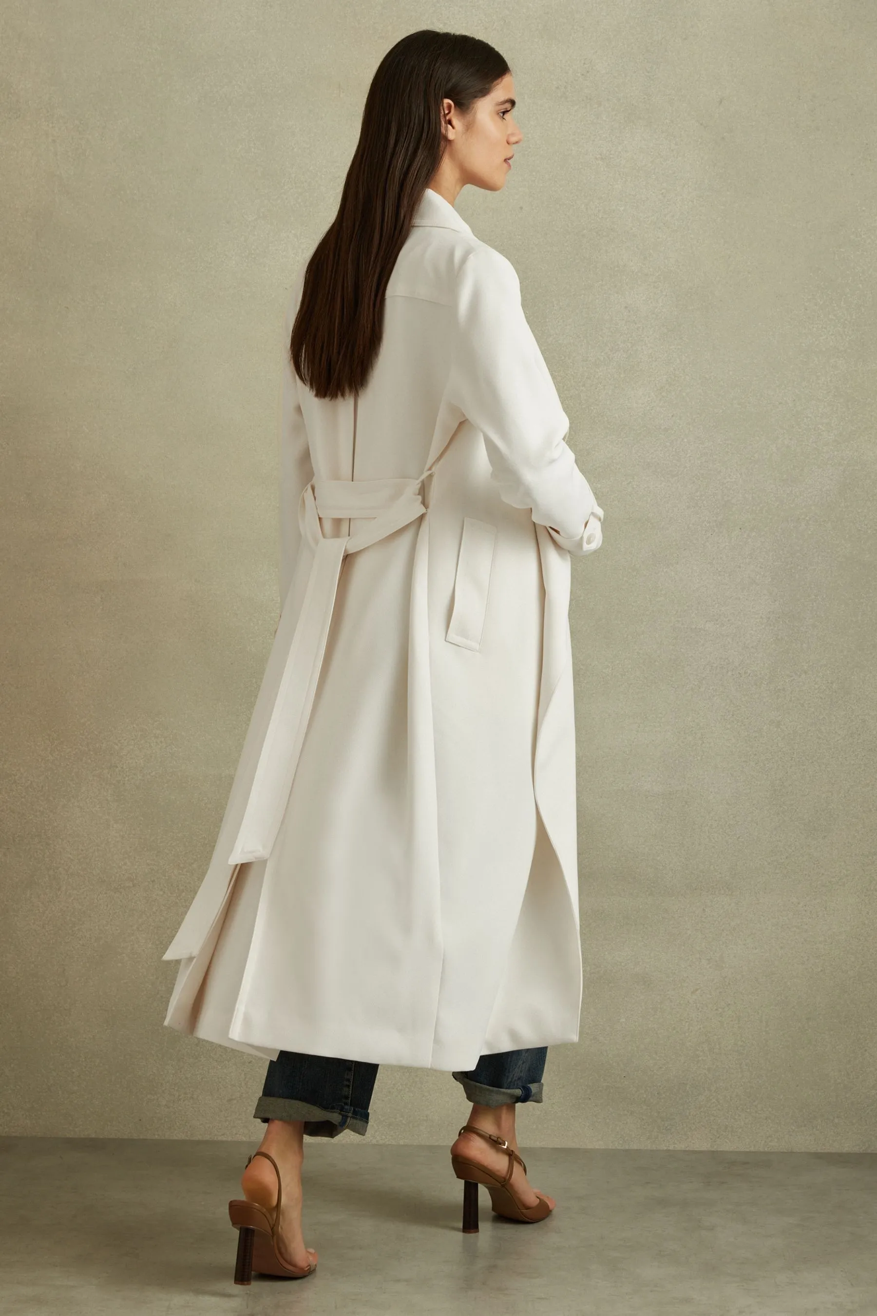 Reiss - Etta - Trench Con cintura doppiopetto    
