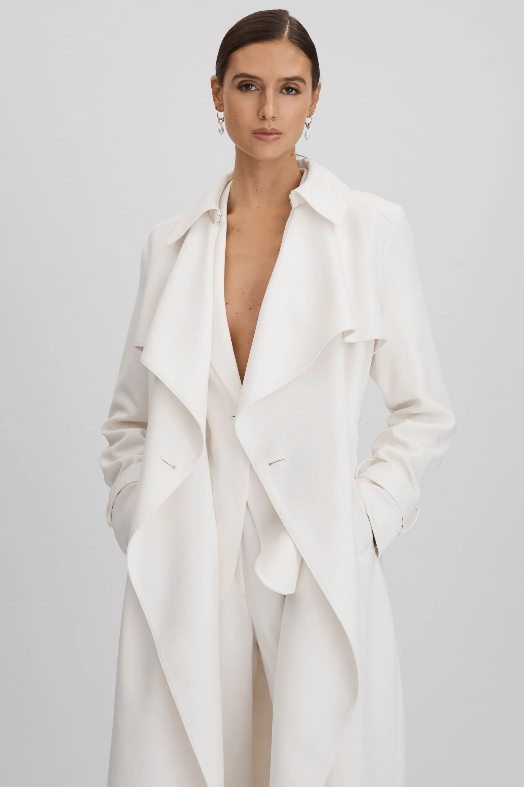 Reiss - Etta - Trench Con cintura doppiopetto    