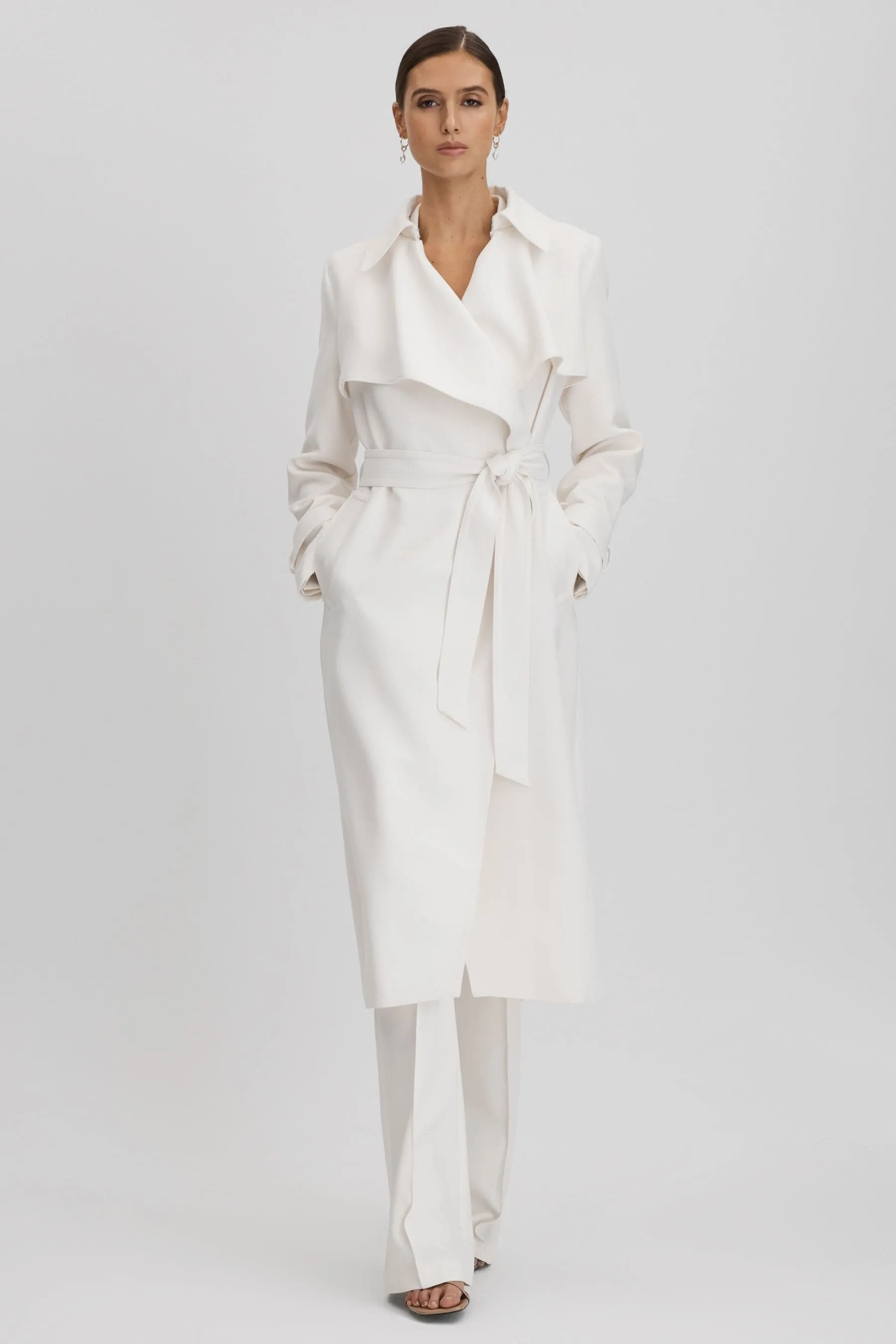 Reiss - Etta - Trench Con cintura doppiopetto    