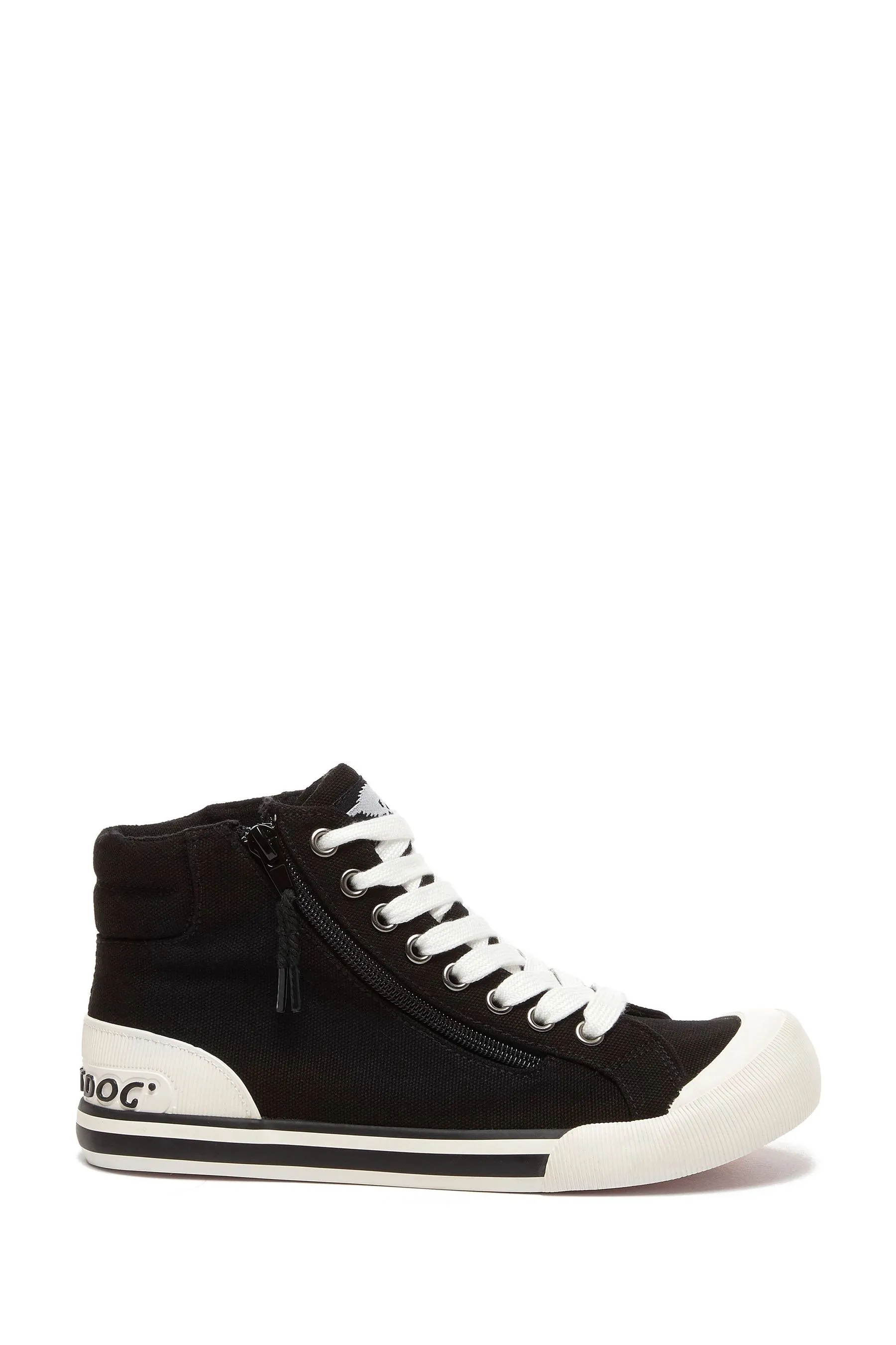 Rocket Dog - Jazzin Hi 10A - Nero in cotone di tela - Scarpette da ginnastica
